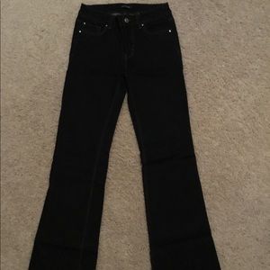White House Black Market Skinny Flare Jeans